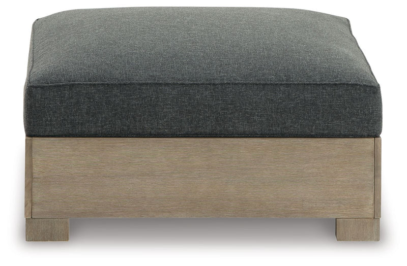 Citrine Park - Brown - Ottoman With Cushion.