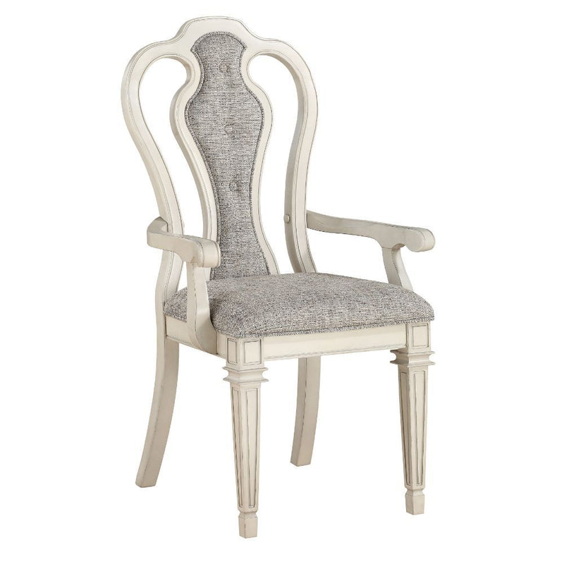 Kayley - Chair (Set of 2) - Linen & Antique White