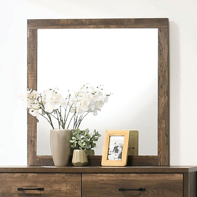 Duckworth - Mirror - Light Walnut.