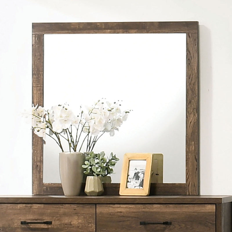 Duckworth - Mirror - Light Walnut.