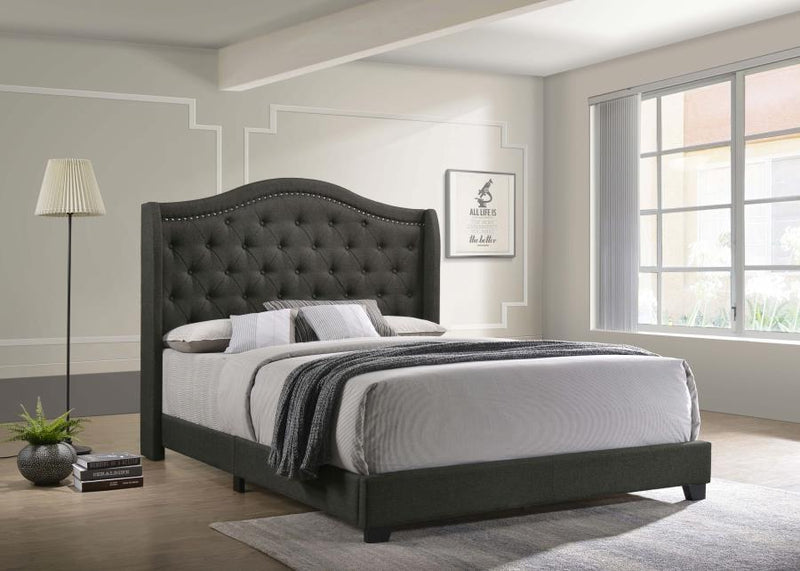 Sonoma - Headboard Bed with Nailhead Trim - Grand Furniture GA