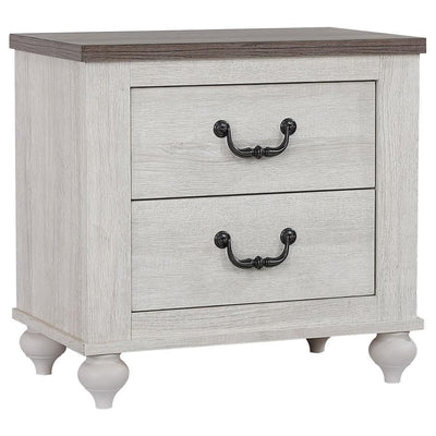 Stillwood - 2-Drawer Nightstand - Vintage Linen.