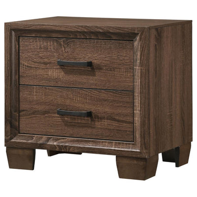 Brandon - 2-Drawer Nightstand - Medium WArm - Brown - Grand Furniture GA