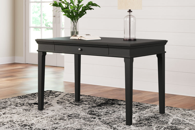 Beckincreek - Black - Home Office Small Leg Desk.