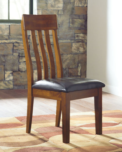 Ralene - Medium Brown - Dining Uph Side Chair (Set of 2).