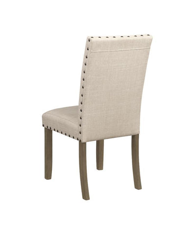 Ralland - Upholstered Side Chairs (Set of 2) - Beige And Rustic Brown - Grand Furniture GA