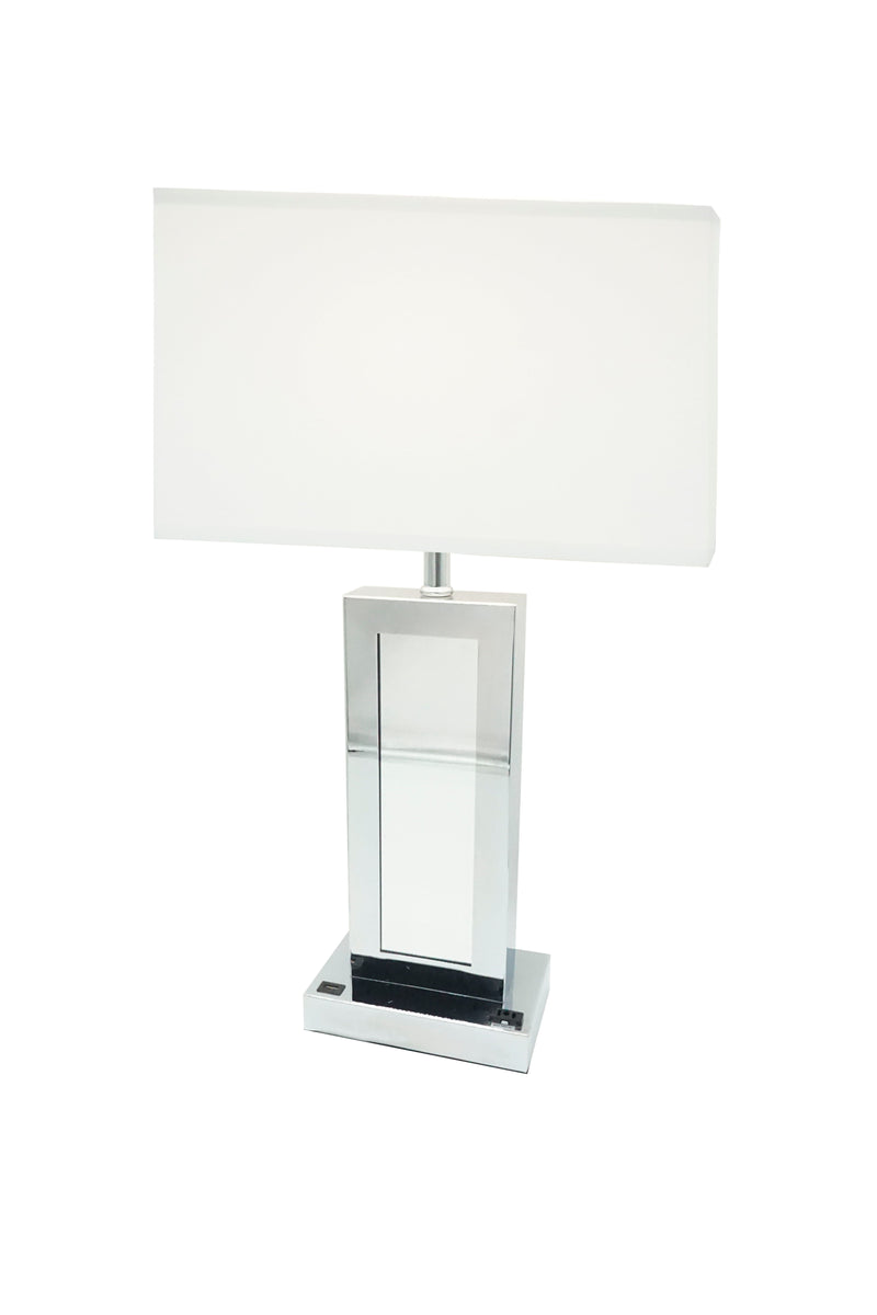 Monica - Table Lamp - Chrome