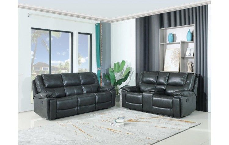 5108 - Air Match Reclining Set - 3 Piece Living Room Sets - Grand Furniture GA