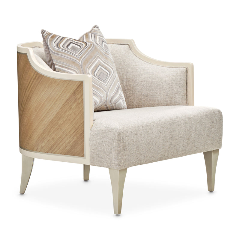 Camden Court - Accent Chair - Flax/Pearl.