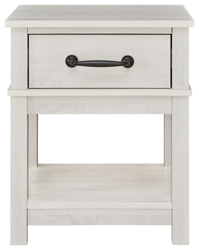 Dorrinson - White - One Drawer Night Stand - Grand Furniture GA