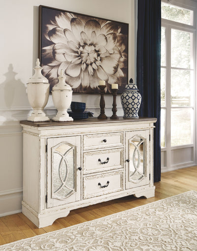 Realyn - Chipped White - Dining Room Server - Grand Furniture GA