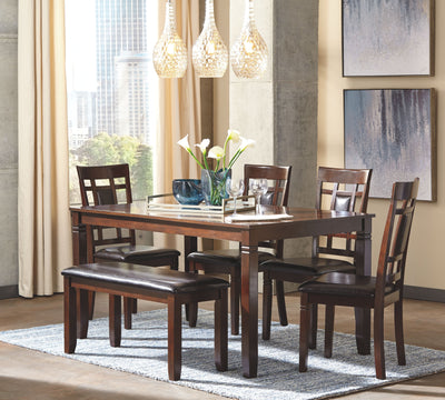 Bennox - Brown - Dining Room Table Set (Set of 6).