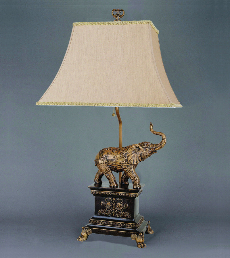 Elephant - Table Lamp (Set of 4) - Beige - Grand Furniture GA