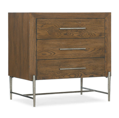 Chapman - 3-Drawer Nightstand - Light Brown.