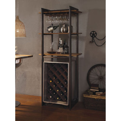 Brancaster - Storage - Oak & Antique Black - Grand Furniture GA