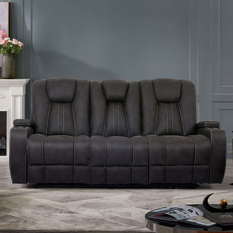 Amirah - Sofa - Dark Gray - Grand Furniture GA