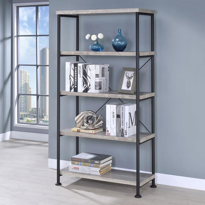 Analiese - 4-shelf Bookcase - Grand Furniture GA