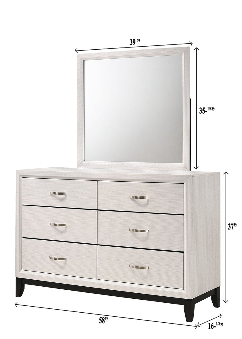 Akerson - Dresser, Mirror - Grand Furniture GA