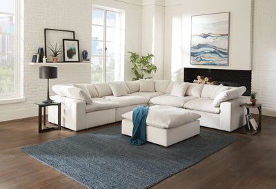 Posh Modular Sectional - Armless - Porcelain - 38"