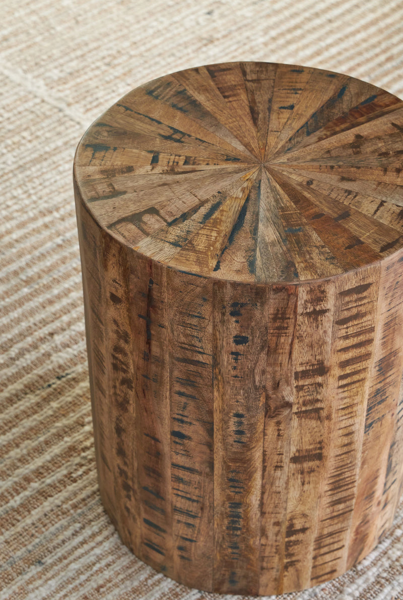 Reymore - Brown - Accent Table.