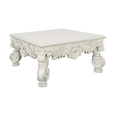 Adara - Coffee Table - Antique White Finish - Grand Furniture GA