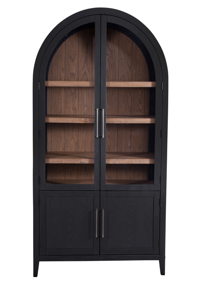 Fynn - Display Cabinet - Black