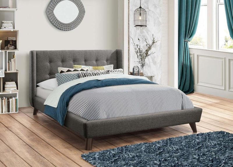 Carrington - Button Tufted Bed - Grand Furniture GA