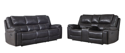 5108 - Air Match Reclining Set - 3 Piece Living Room Sets - Grand Furniture GA