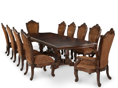 Windsor Court - Rectangular Dining Table - Vintage Fruitwood.