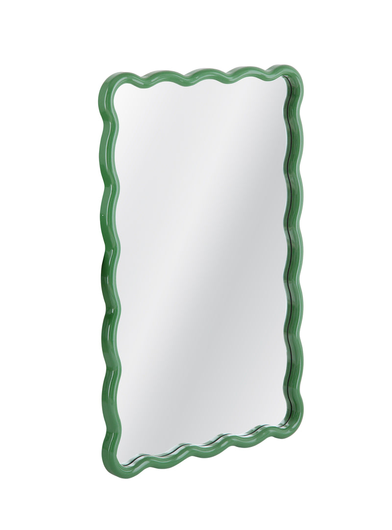 Cassia - Rectangular Wall Mirror - Green