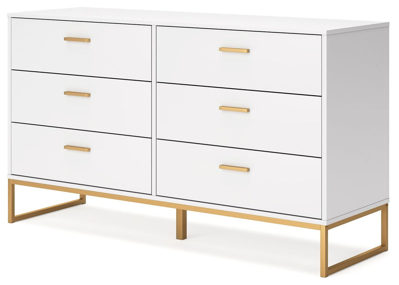 Socalle - Two-tone - Six Drawer Dresser