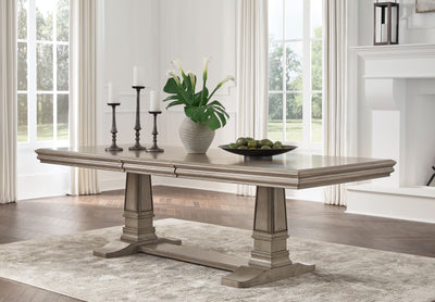 Lexorne - Gray - Dining Extension Table