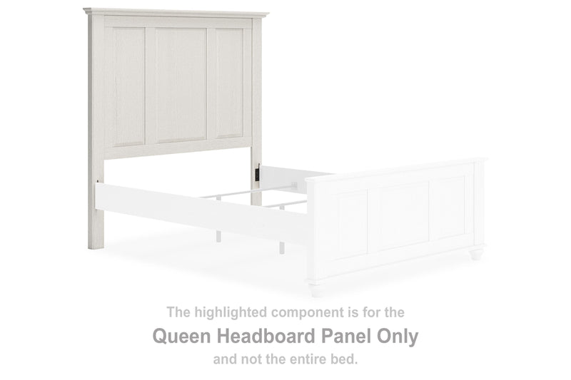 Grantoni - White - Queen Headboard Panel.