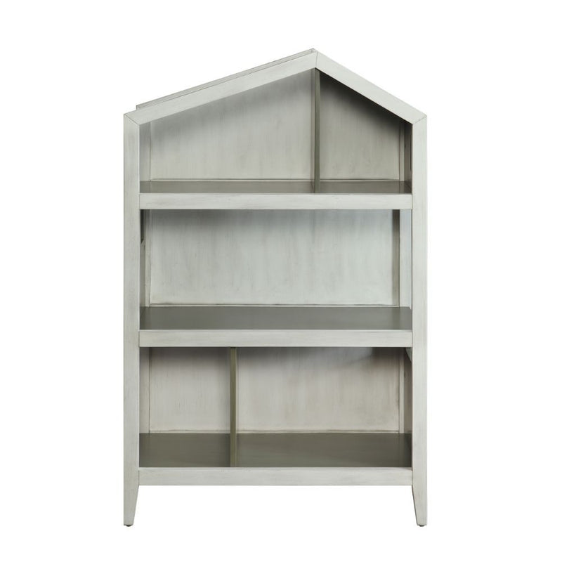 Doll - Cottage Bookshelf - Weathered White & Washed Gray - 50" - Grand Furniture GA