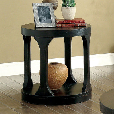 Carrie - End Table - Antique Black - Grand Furniture GA