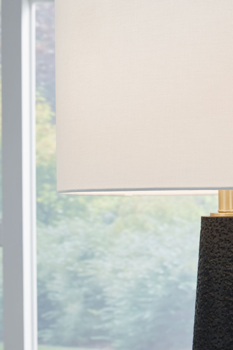 Hallburg - Black - Poly Floor Lamp.