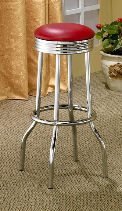 Theodore - Upholstered Top Bar Stools (Set of 2)