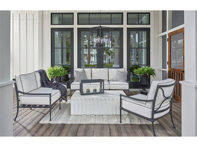 Coastal Living Outdoor - Seneca Sofa - Pearl Silver.