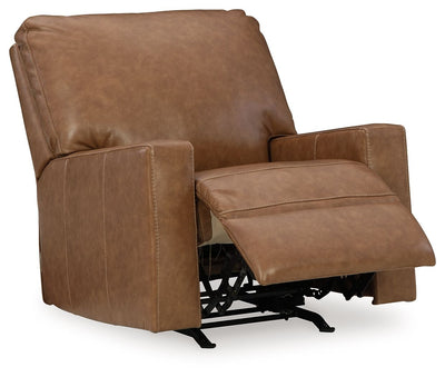 Bolsena - Caramel - Rocker Recliner.