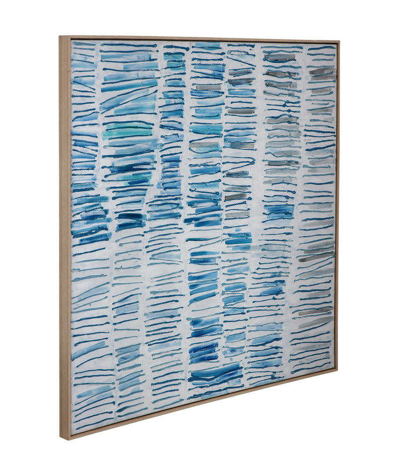 Blue - Gail Canvas Art - Light Blue