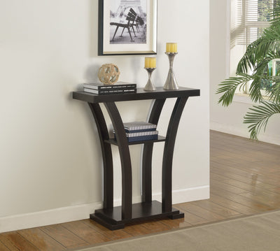 Draper - Console Table - Dark Brown.