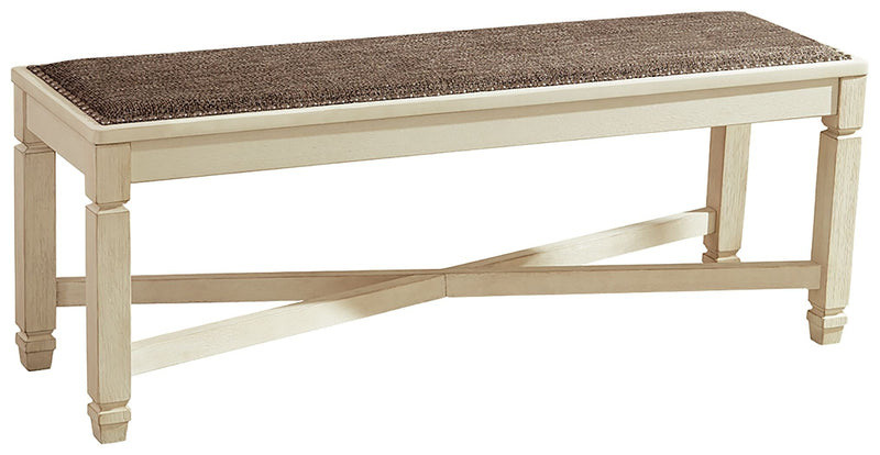 Bolanburg - Beige - Large Uph Dining Room Bench.