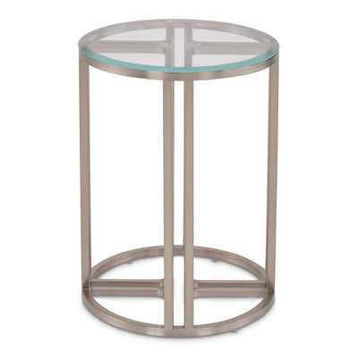 Lanterna - Chairside Table - Silver Mist