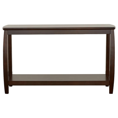 Dixon - Rectangular Sofa Table With Lower Shelf - Espresso.