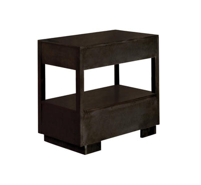 Durango - 2-Drawer Nightstand - Smoked Peppercorn.