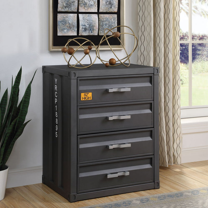 Cargo - Chest - Gunmetal Finish - 32"