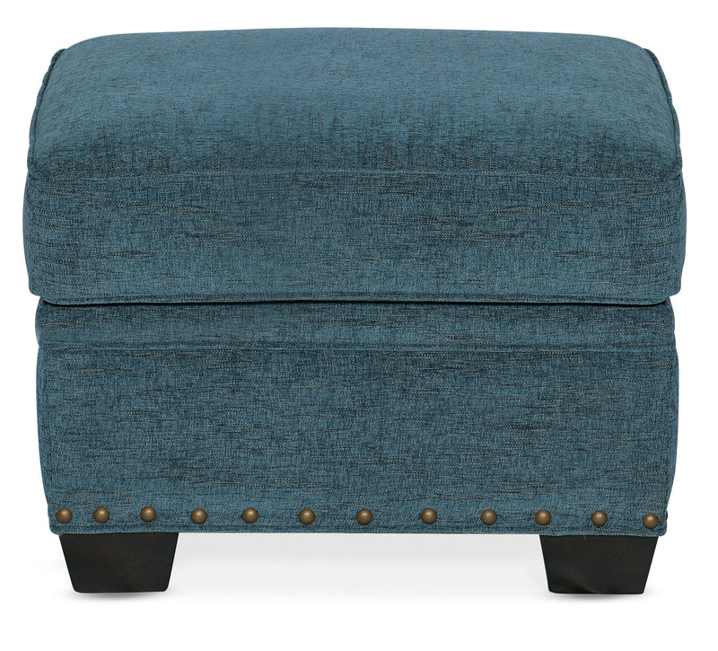 Hudson - Ottoman - Blue