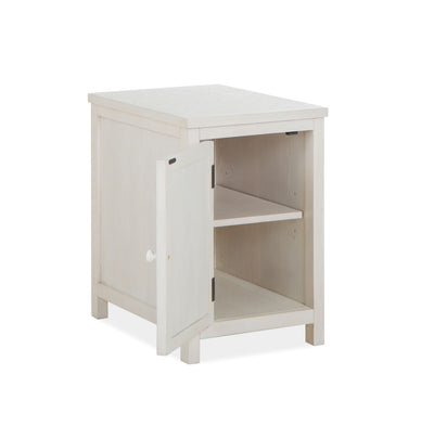 Ellison - Chairside End Table - Antique White.