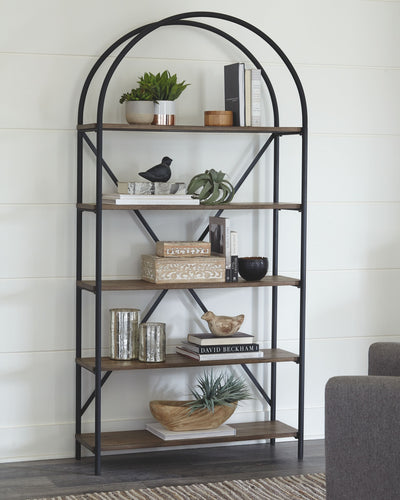 Galtbury - Brown / Black - Bookcase.