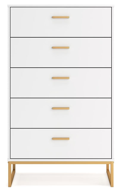 Socalle - Two-tone - Five Drawer Chest